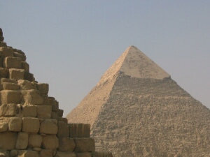 Cheops and Chephren Pyramids