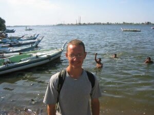 with the Nile and Disuq behind me