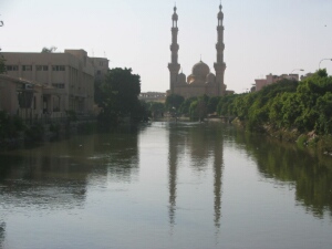 Zagazig mosque view