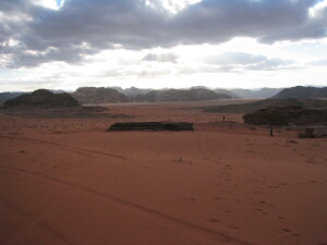 our desert camp
