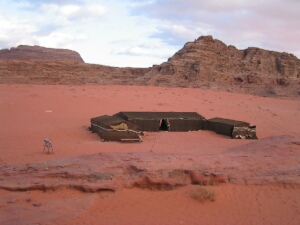 our desert camp